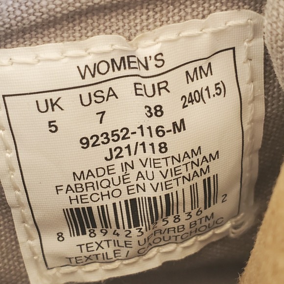 Palladium Pampa Hi Boots Womens 7 White Custom Sunset Ombre Canvas Combat Unique - Picture 11 of 12